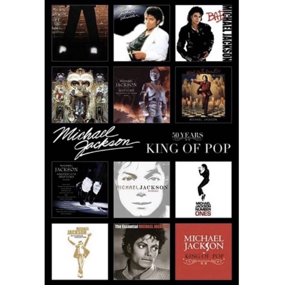 Michael Jackson King Of Pop Poster 24" by 36" NEW UK Version READ